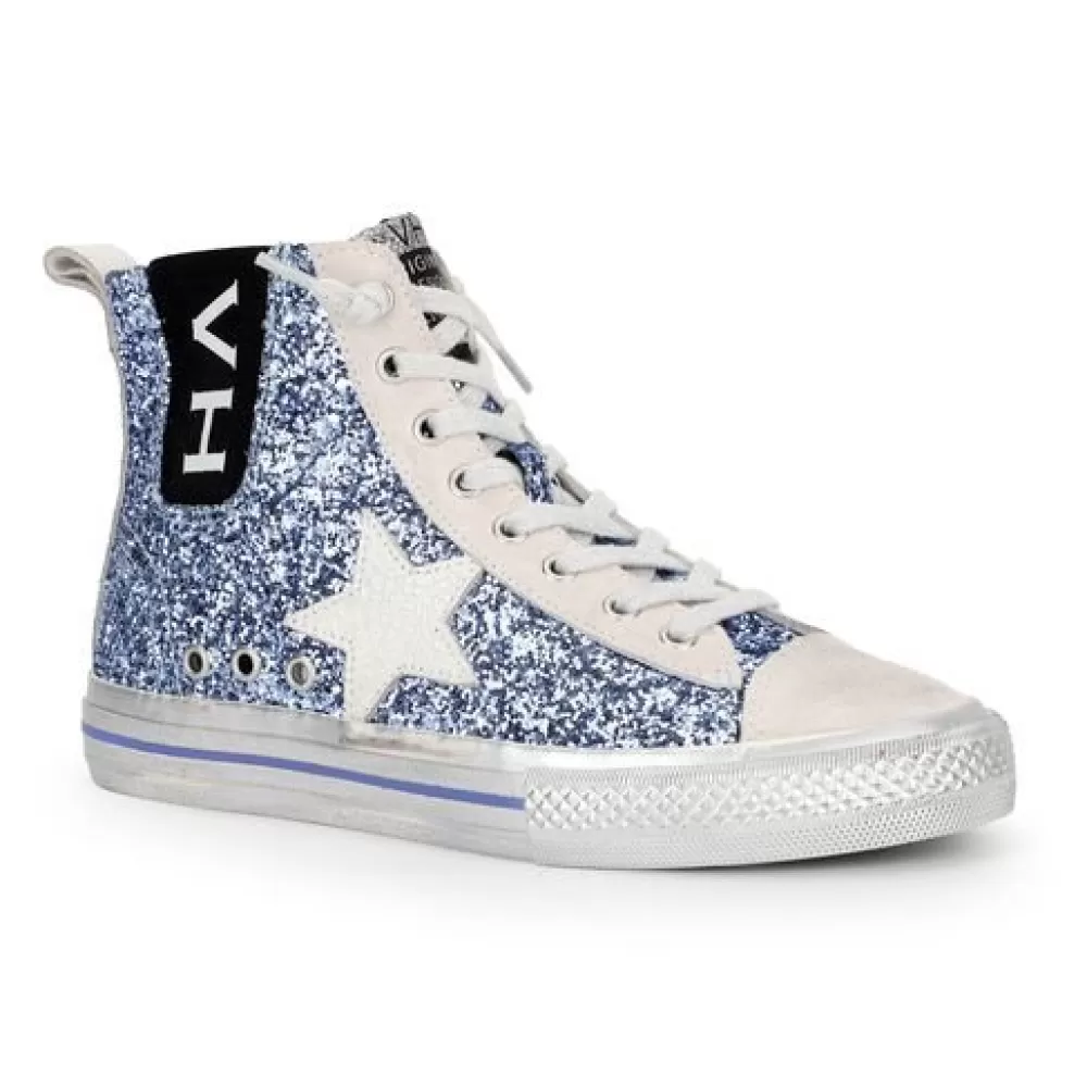 Vintage Havana ALIVE HIGH - BLUE GLITTER