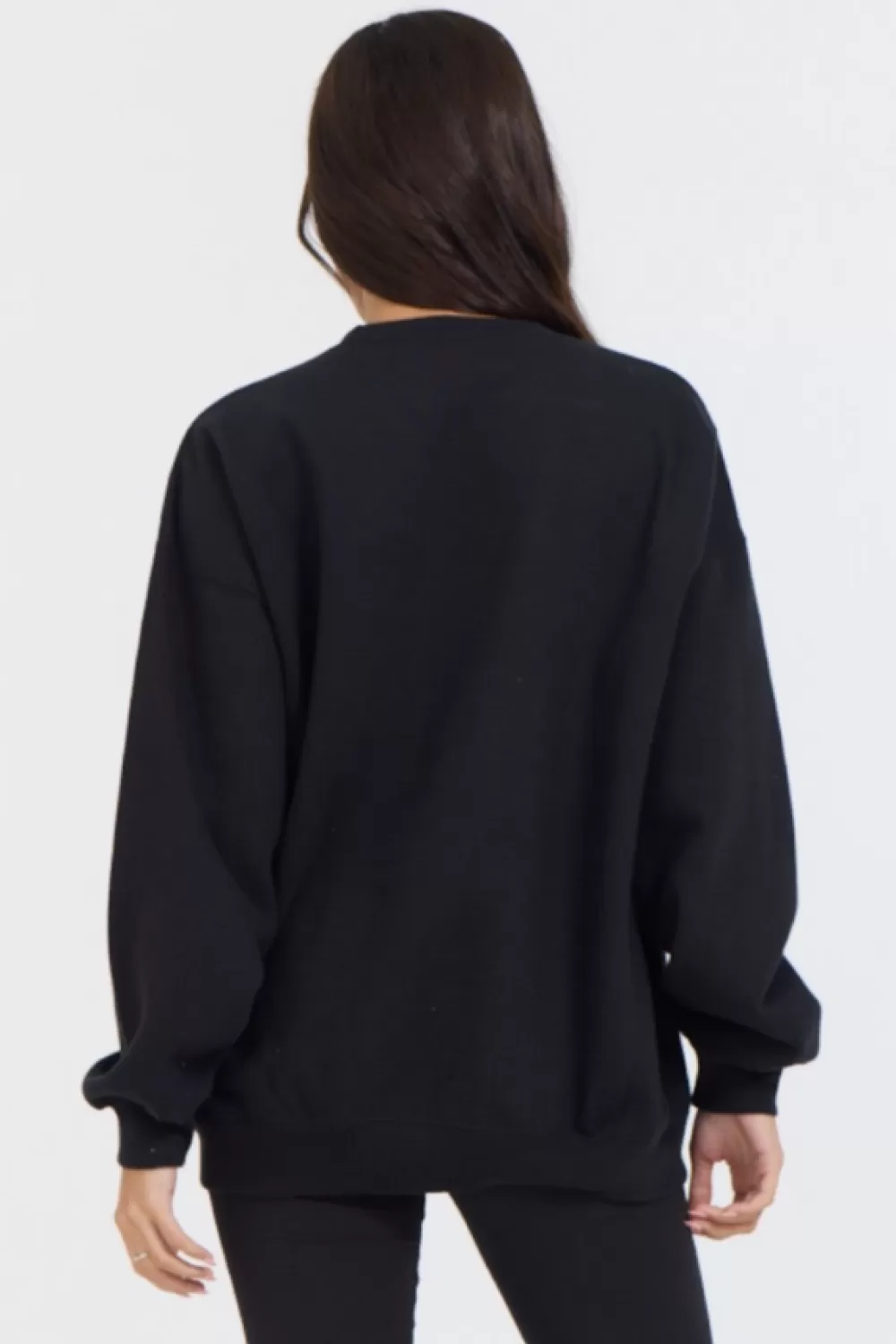 Vintage Havana Black Proweave Crewneck
