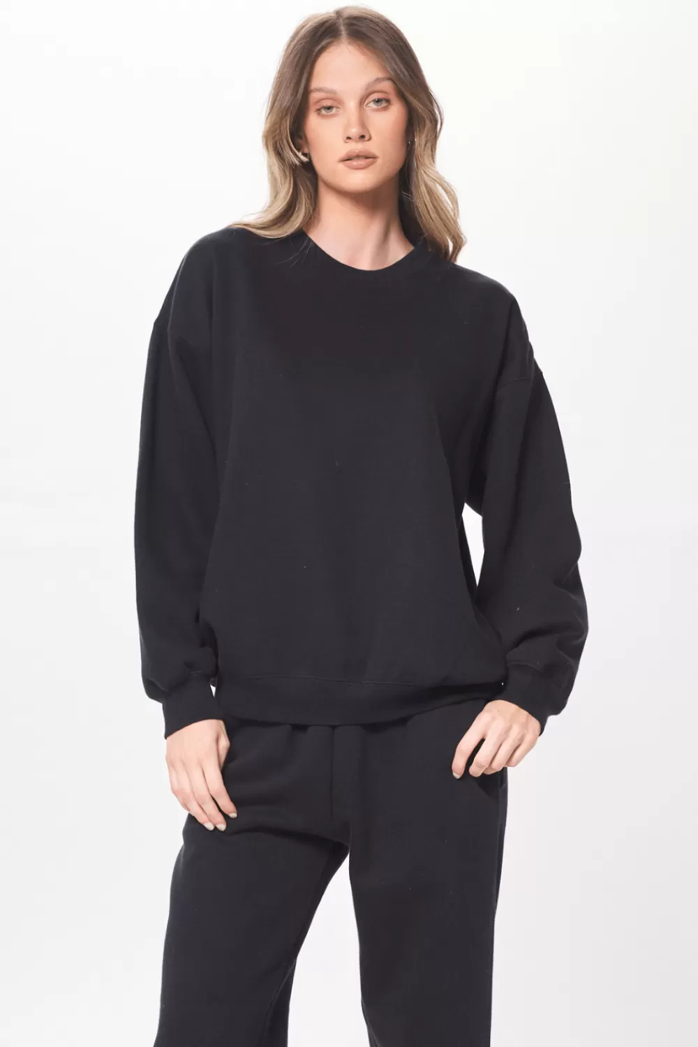 Vintage Havana Black Proweave Crewneck Sweatshirt