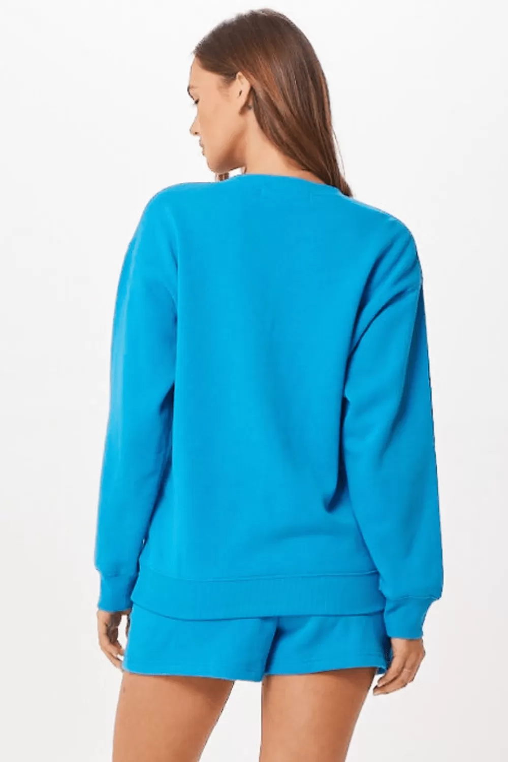 Vintage Havana Bright Blue St. Tropez Jet Setter Surf Wash Crewneck
