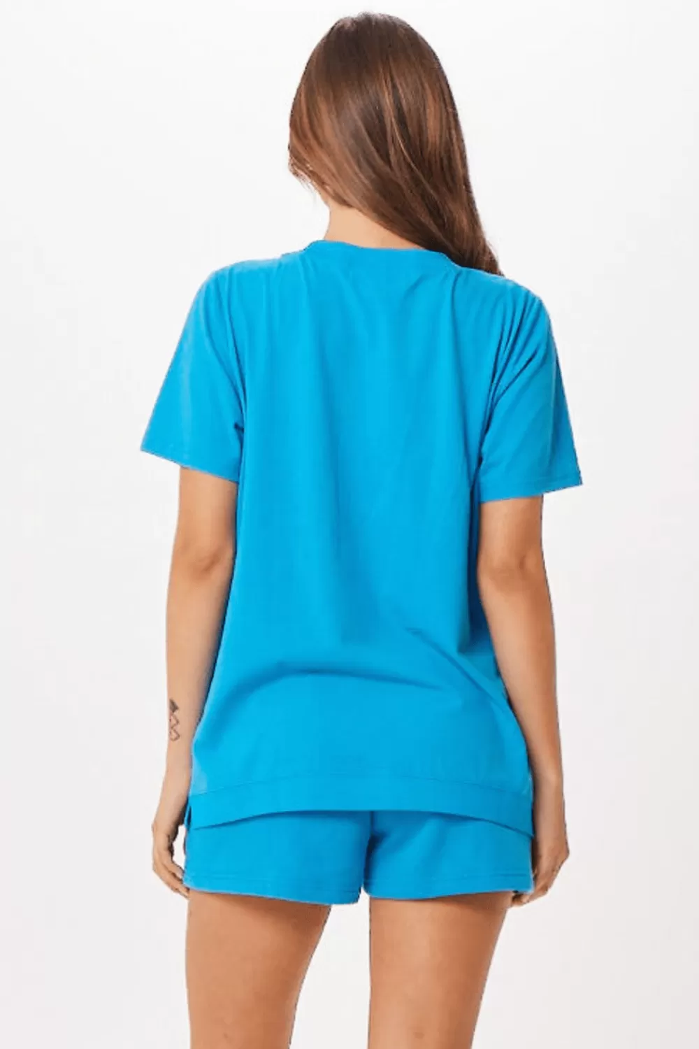 Vintage Havana Bright Blue St. Tropez Jet Setter T-Shirt