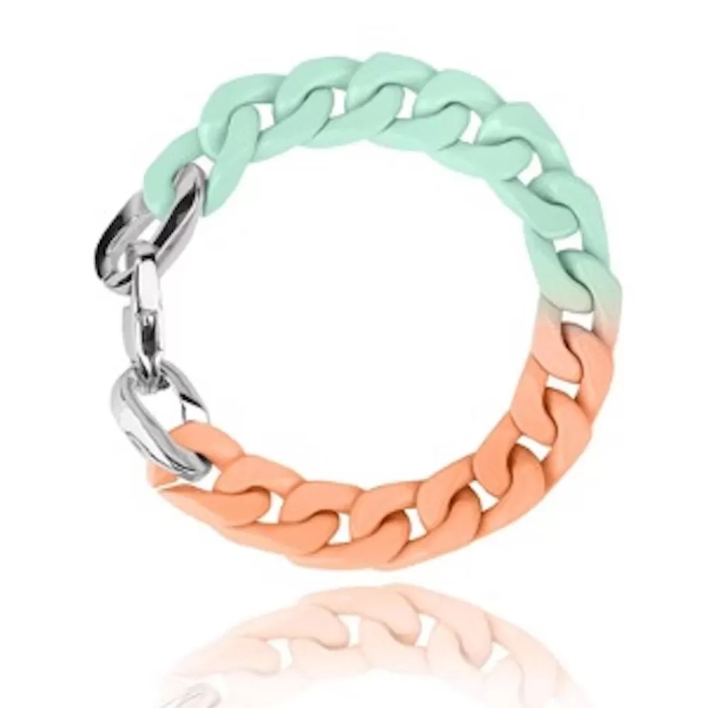 Vintage Havana DOUBLE DIP BRACELET MINT/PEACH