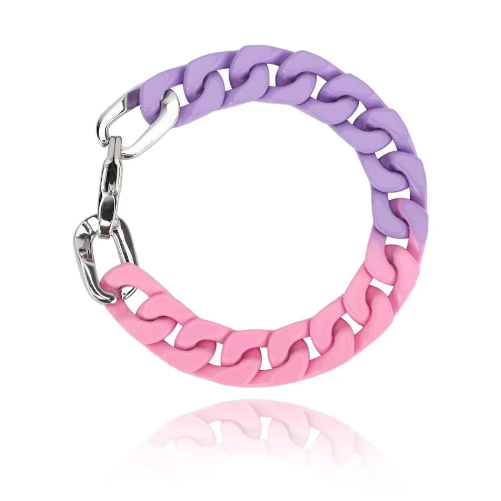 Vintage Havana DOUBLE DIP BRACELET PURPLE/PINK