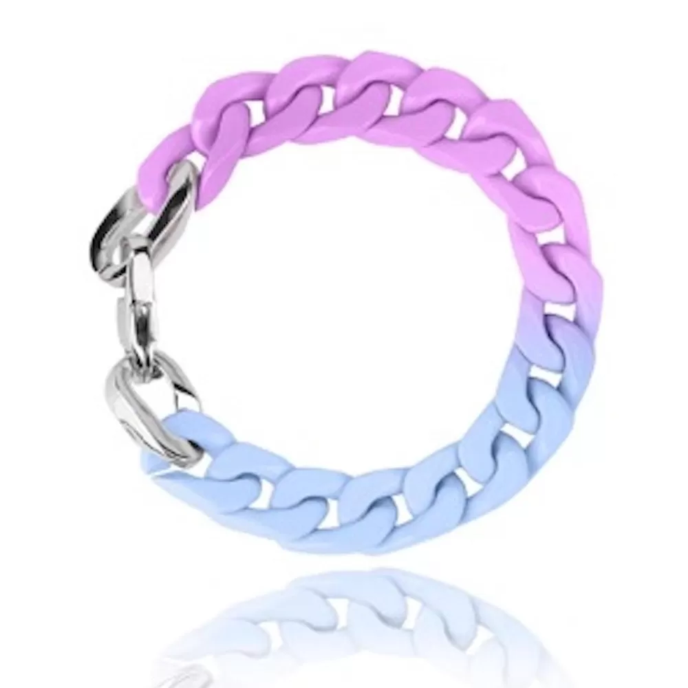 Vintage Havana DOUBLE DIP BRACELET SKY BLUE/ PURPLE