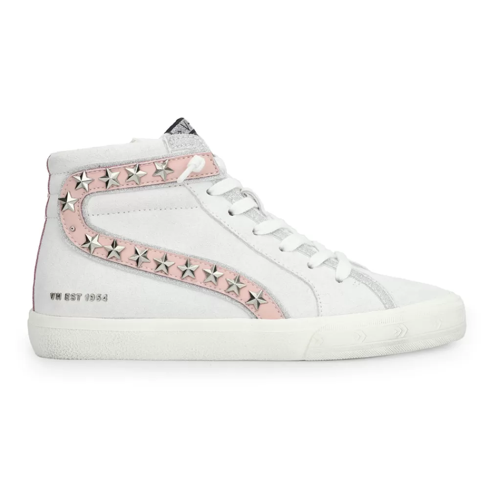 Vintage Havana GADOL HIGH 16 - GREY SUEDE/BABY PINK POP