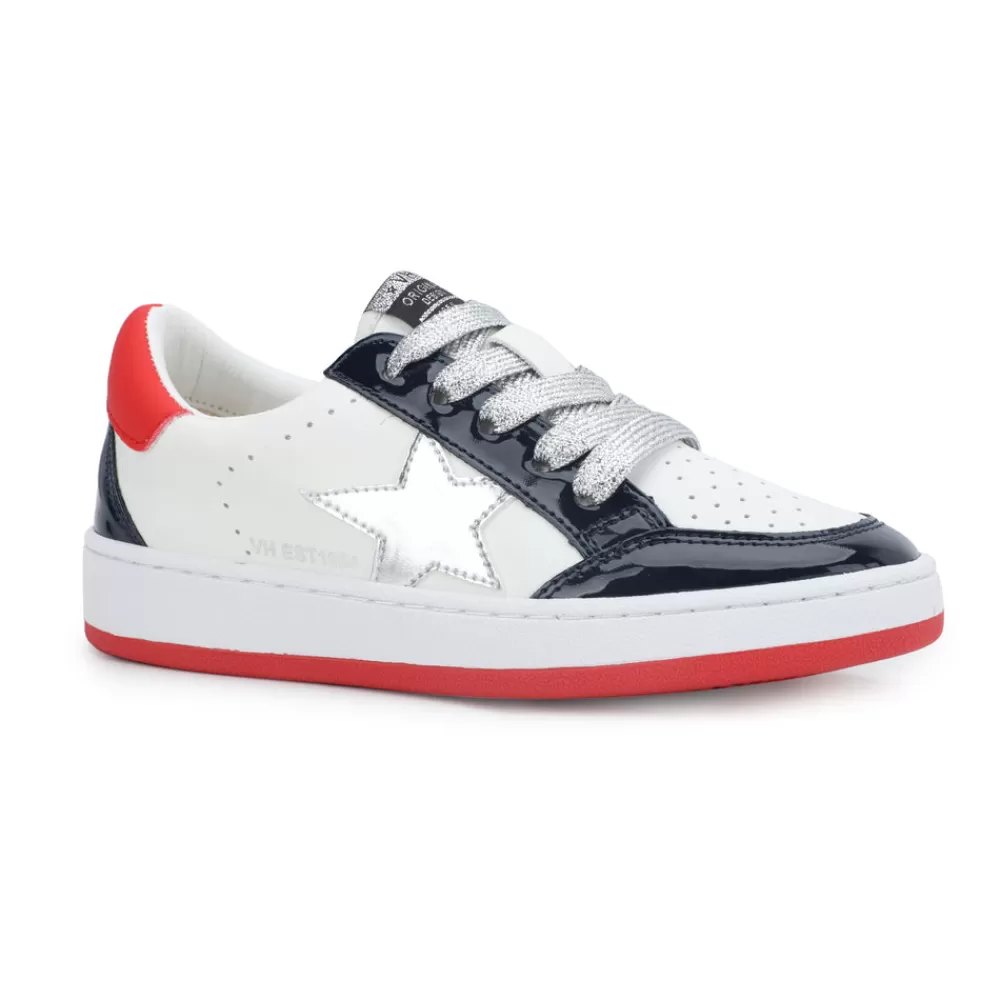 Kids Vintage Havana KIDS ARIELLA - WHITE/ PATENT/ NAVY/ RED