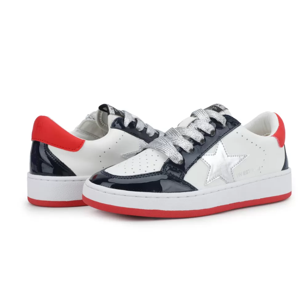 Kids Vintage Havana KIDS ARIELLA - WHITE/ PATENT/ NAVY/ RED