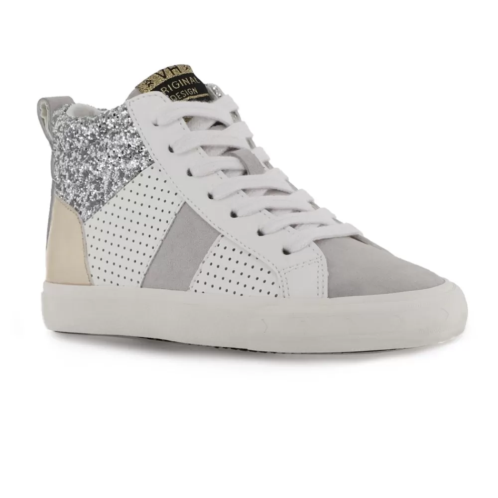 Kids Vintage Havana KIDS DEDE - WHITE SILVER GOLD