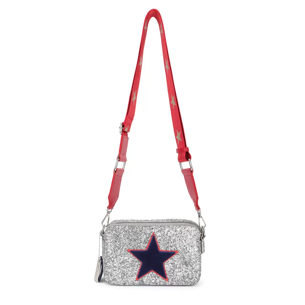 Vintage Havana LINDA BAG- SILVER GLITTER MULTI