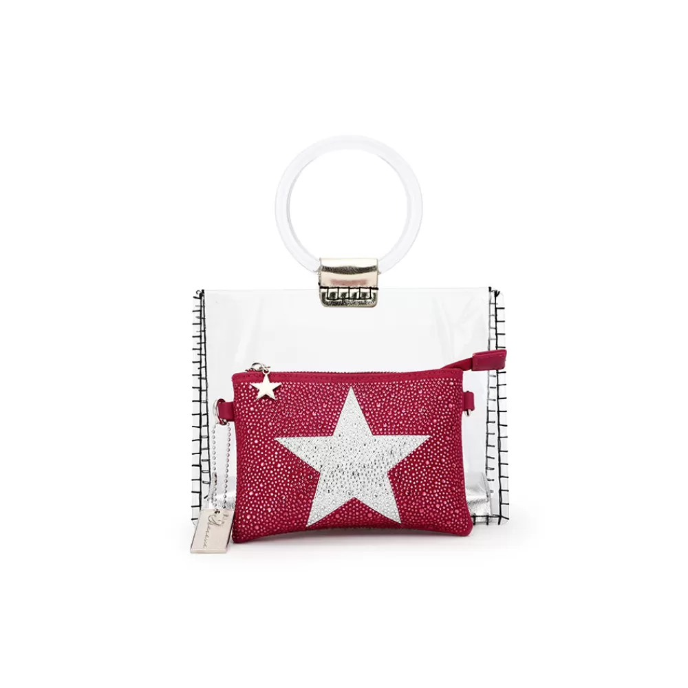 Vintage Havana MINI MOLLY - FUCHSIA RHINESTONE MULTI