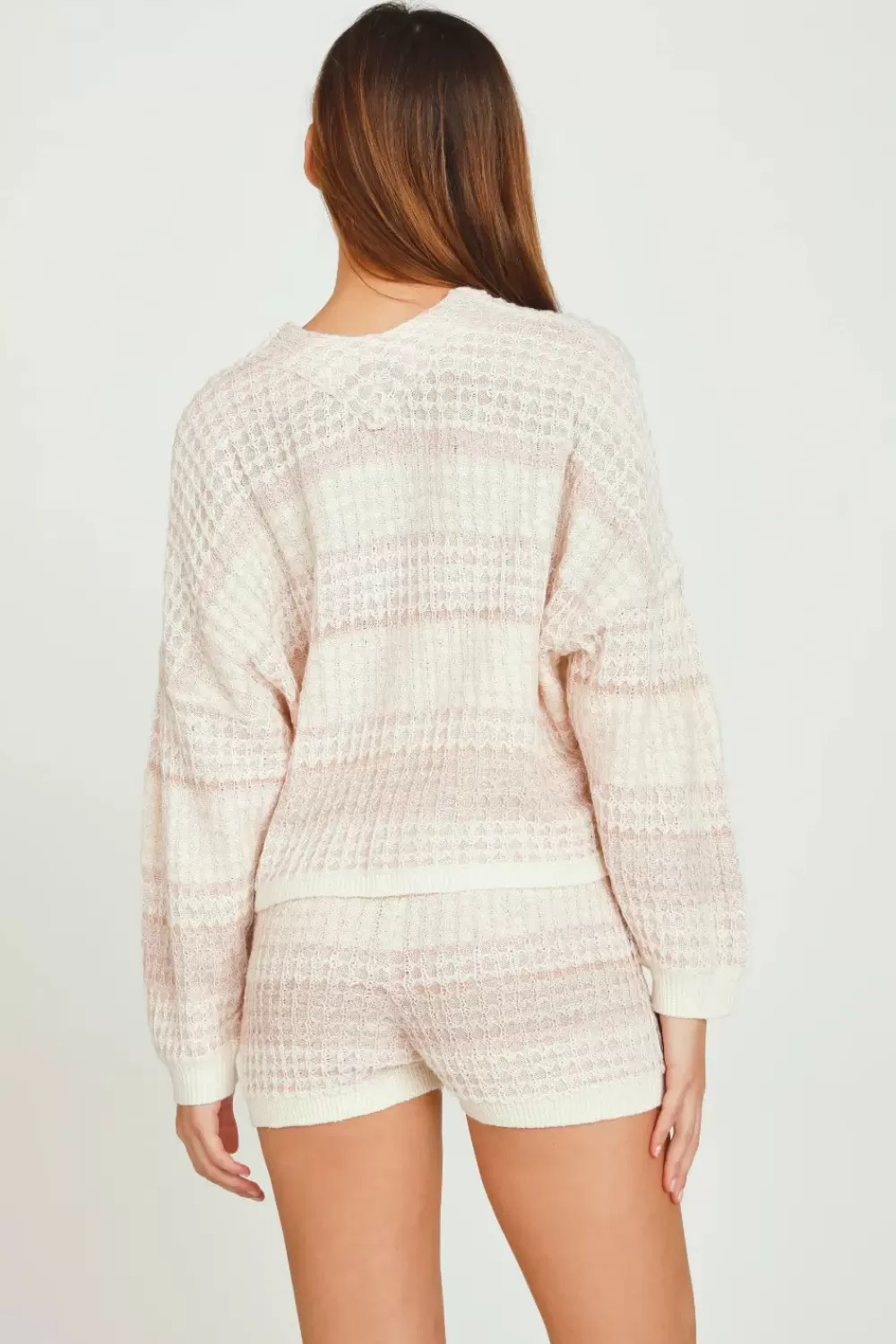 Vintage Havana Multi Waffle Knit Shorts