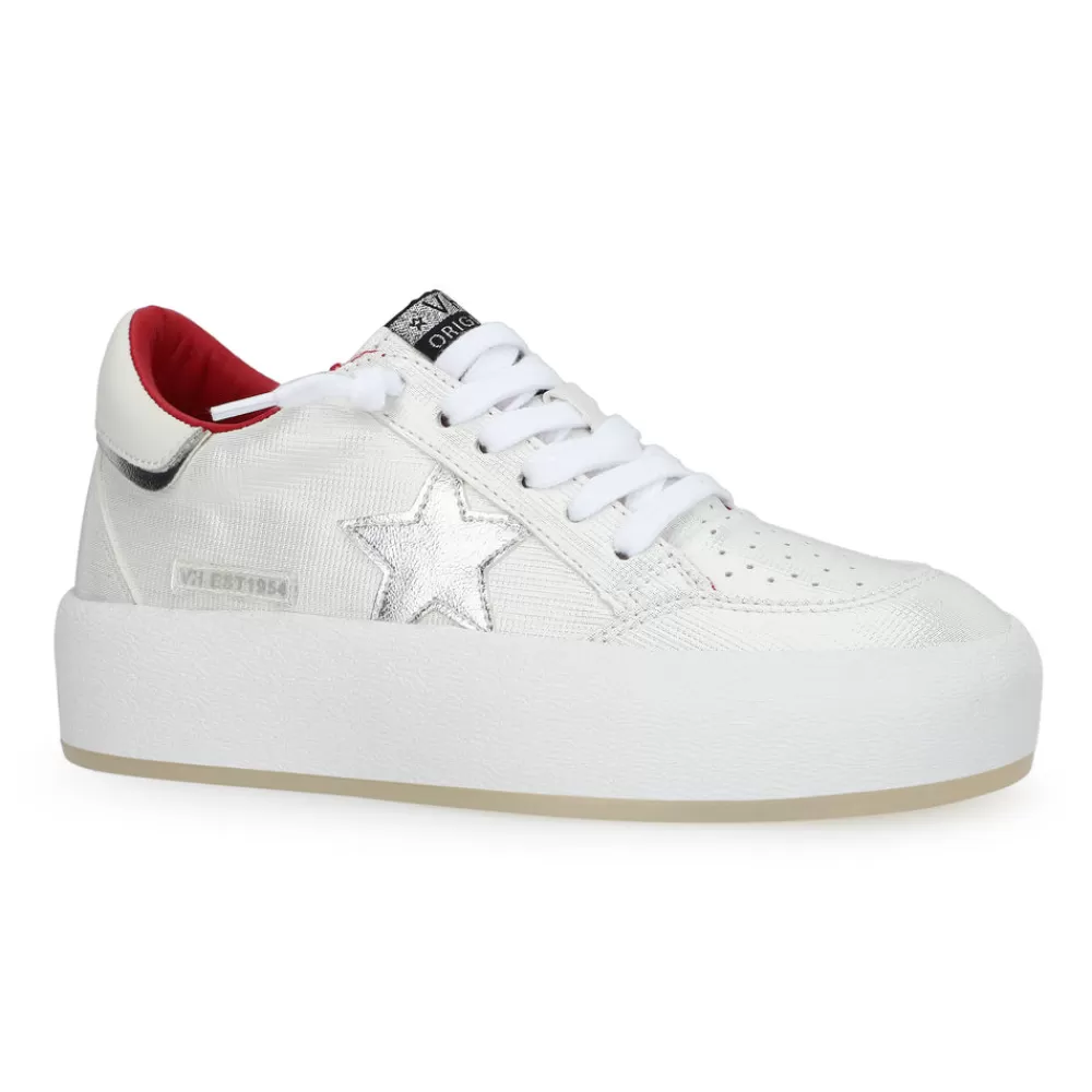Vintage Havana REAM 10 - WHITE/SILVER/RED