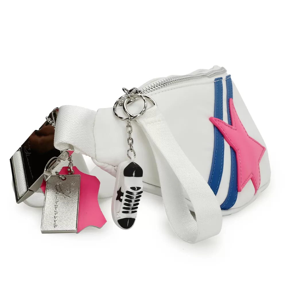 Vintage Havana SARAH 6 BAG - WHITE/BLUE/PINK