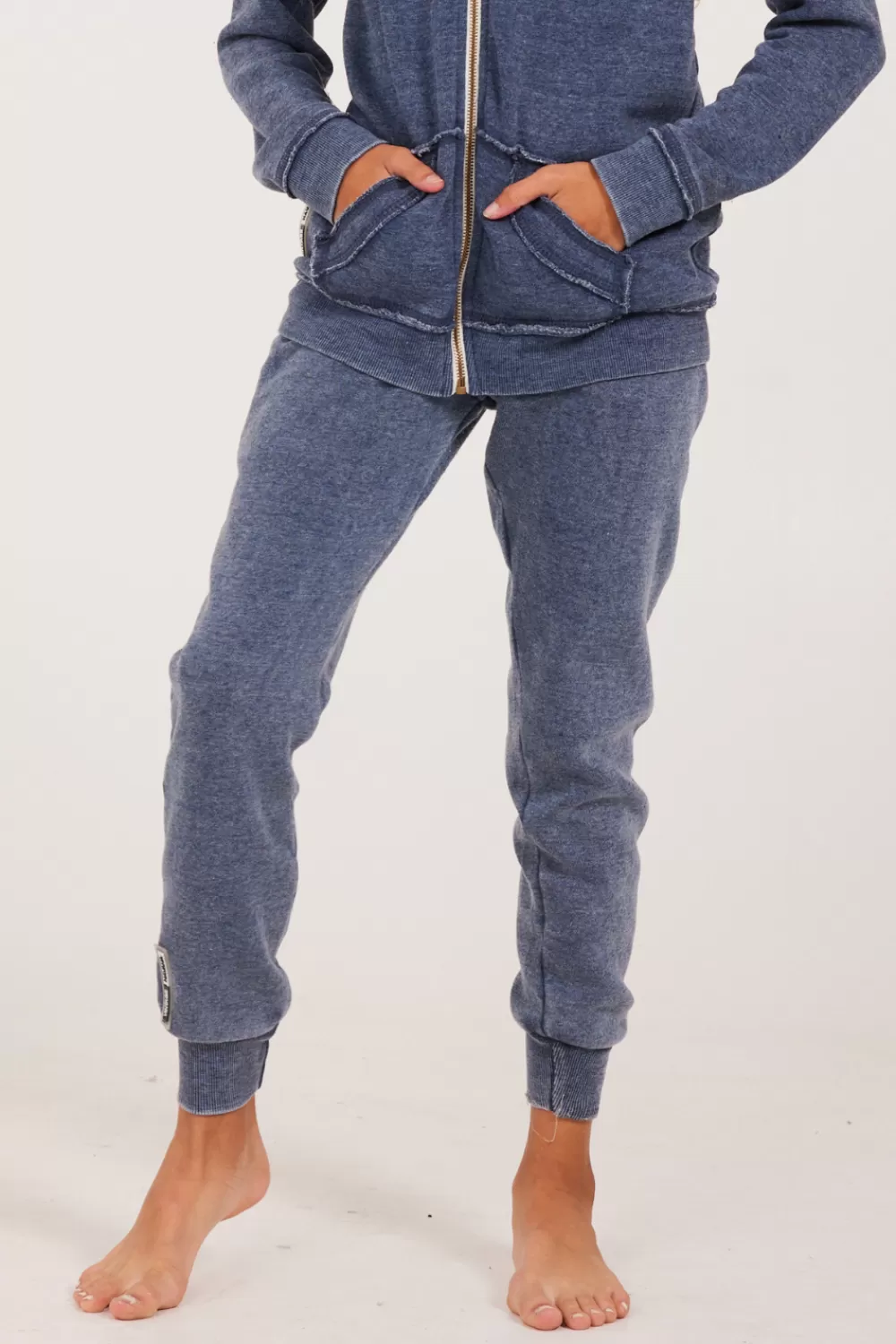 Kids Vintage Havana Unisex Cuff Bottom Sweatpants