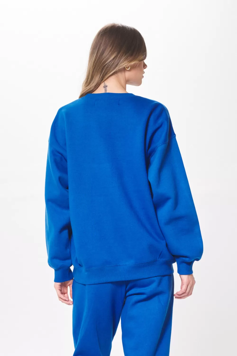 Vintage Havana Vivid Blue Proweave Crewneck Sweatshirt